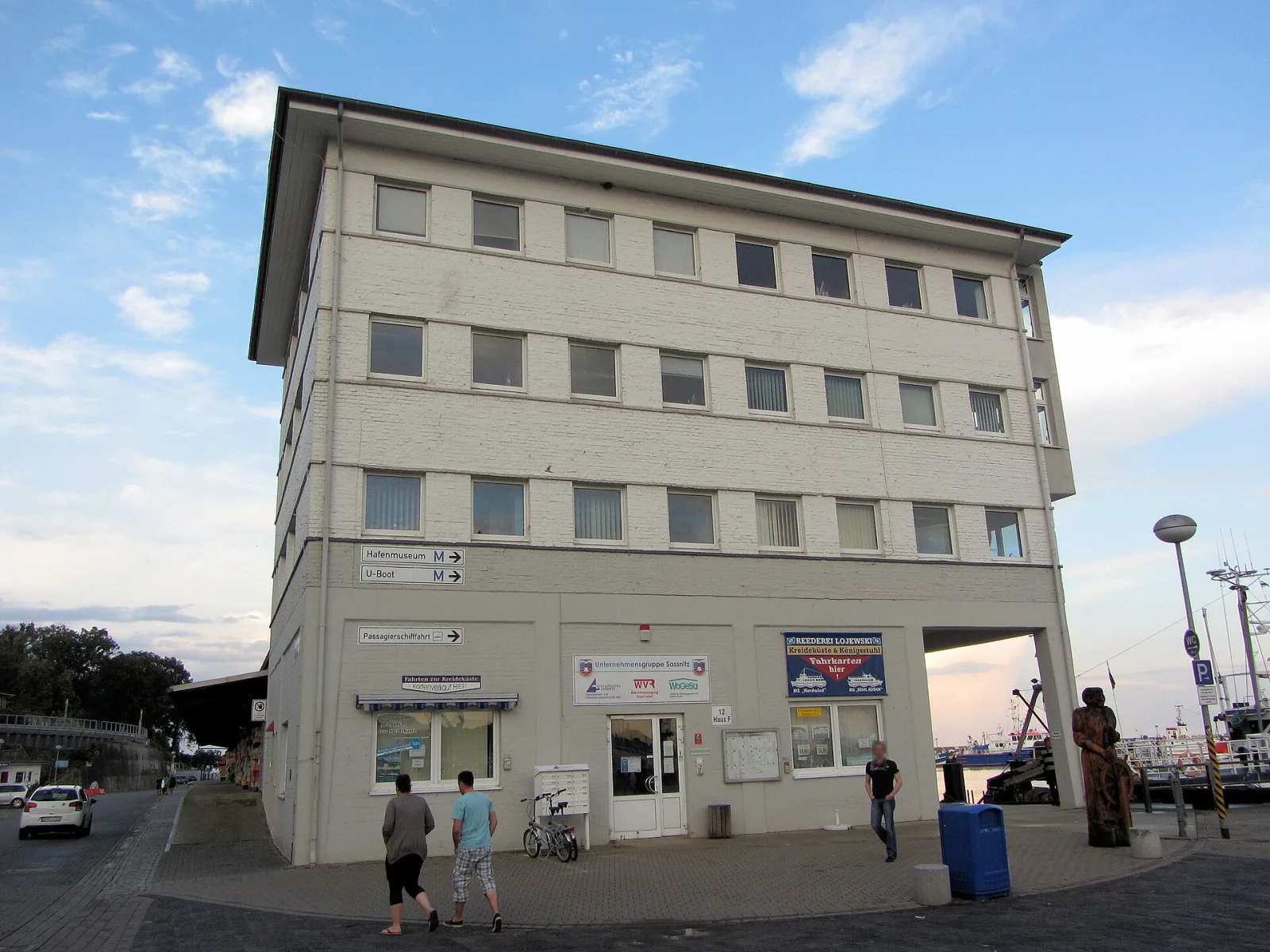 Stadthafen von Sassnitz auf R&uuml;gen