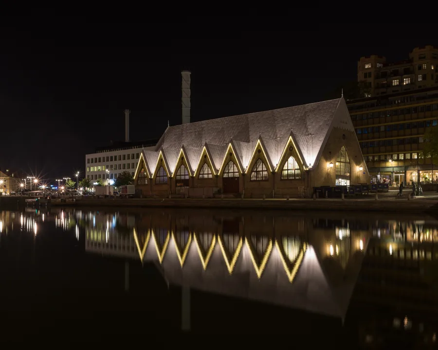 Feskekôrka — Göteborgs Fischmarkthalle