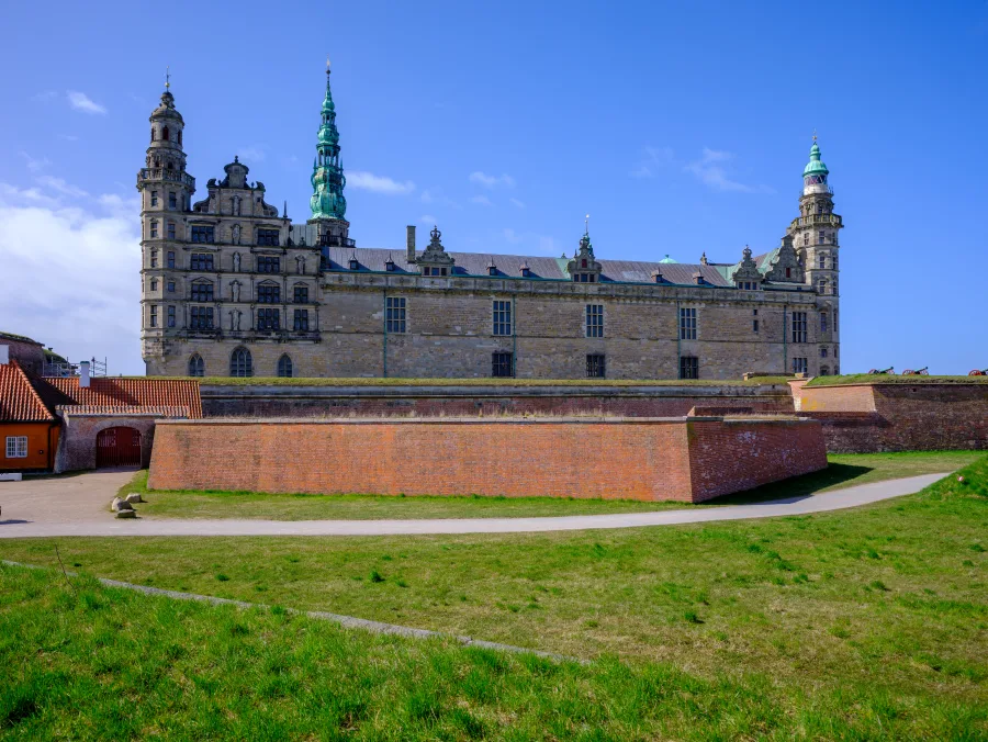 Schloss Kronborg in Helsingør (Hamlet-Burg)