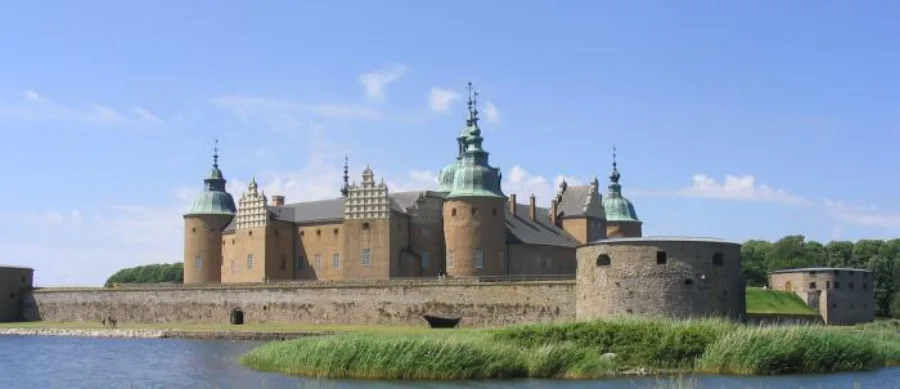 Kalmar Slott — Renaissance-Schloss am Wasser