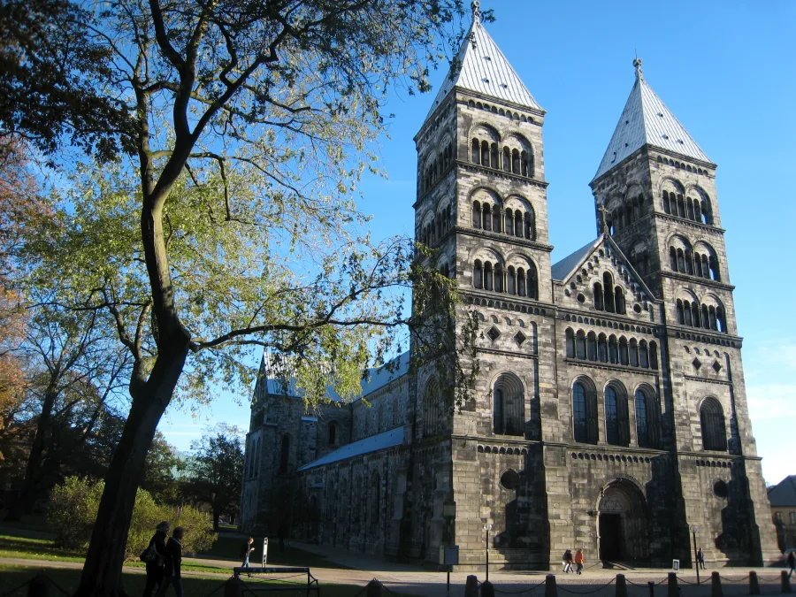 Lunds Domkyrkan — romanischer Dom aus dem 12. Jahrhundert