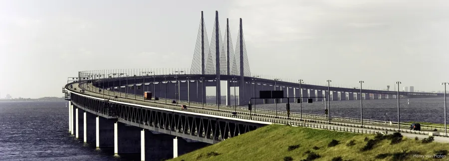 Öresundbrücke zwischen Malmö und Kopenhagen